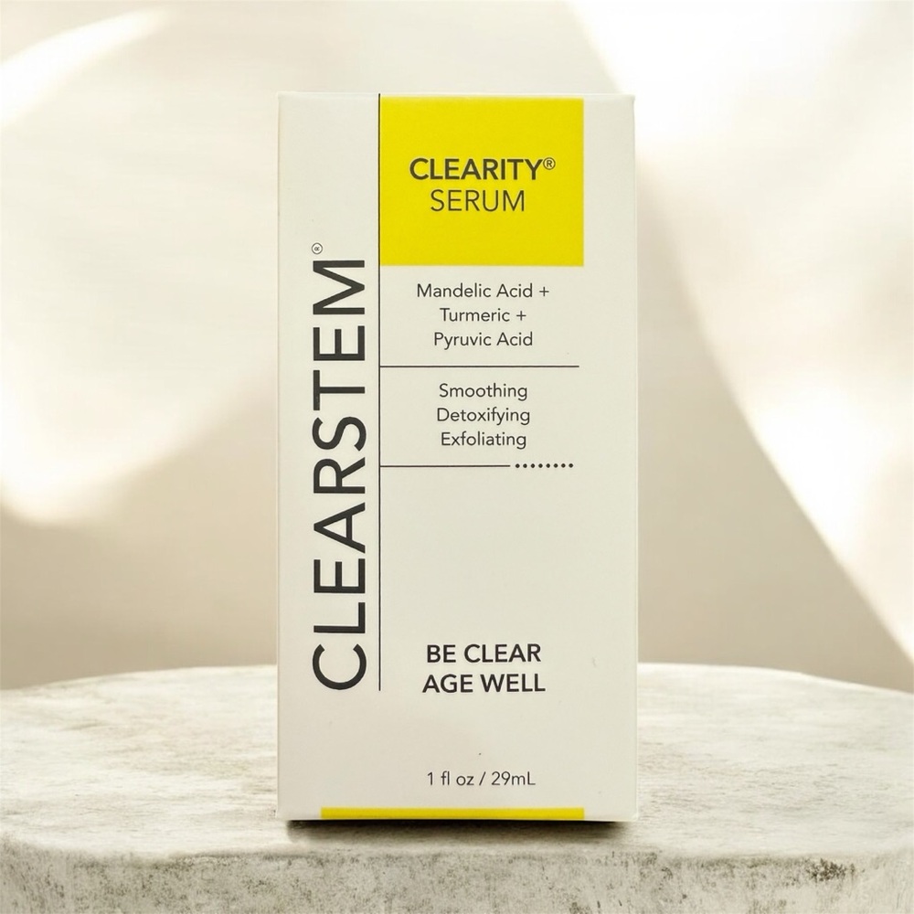 CLEARSTEM CLEARITY Serum The Blackhead Dissolver Mandelic Acid NIB New Sealed